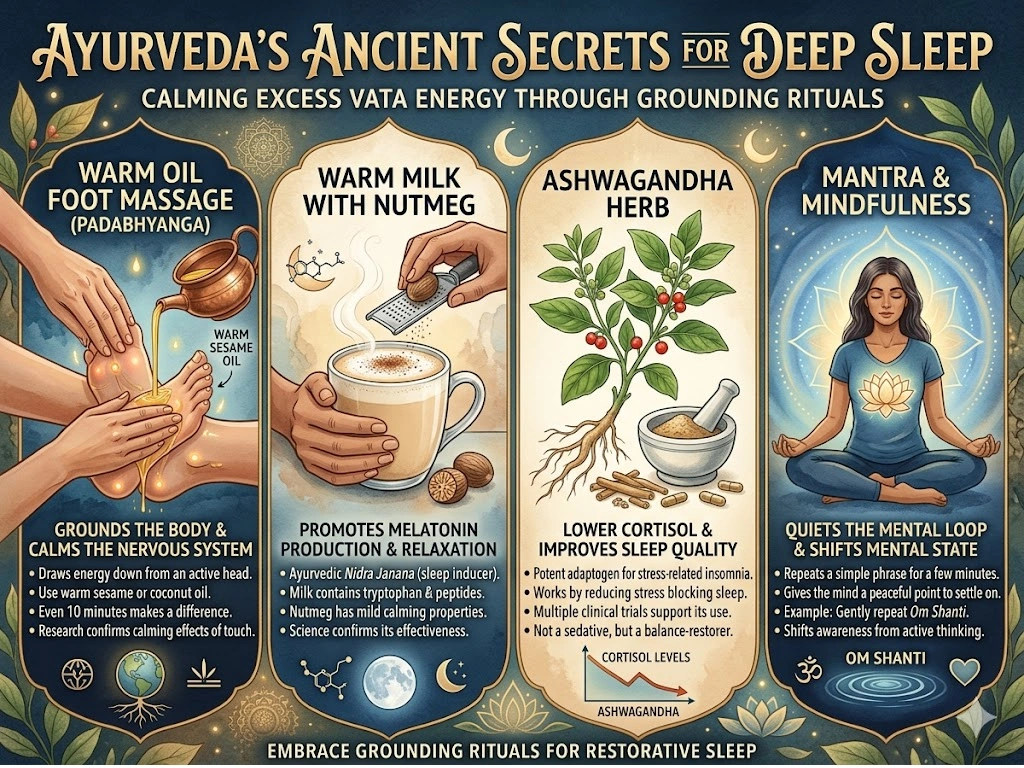 ayurvedic ancient secrets for deep sleep